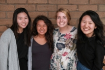 Left to right: Bridget, Kandace, Carissa, Ivanna
