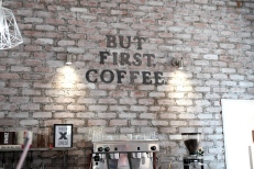 The cafe wall